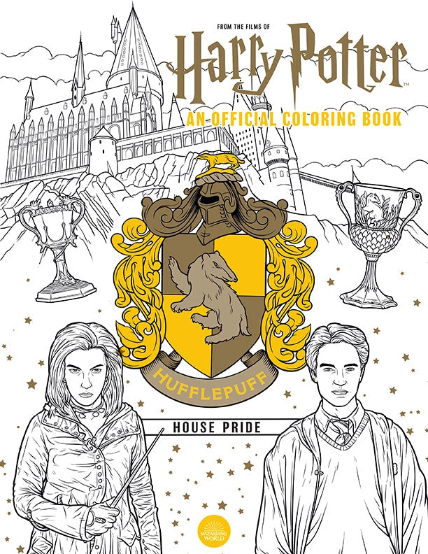Hufflepuff House Coloring Book
