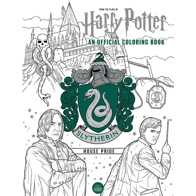 Slytherin House Coloring Book