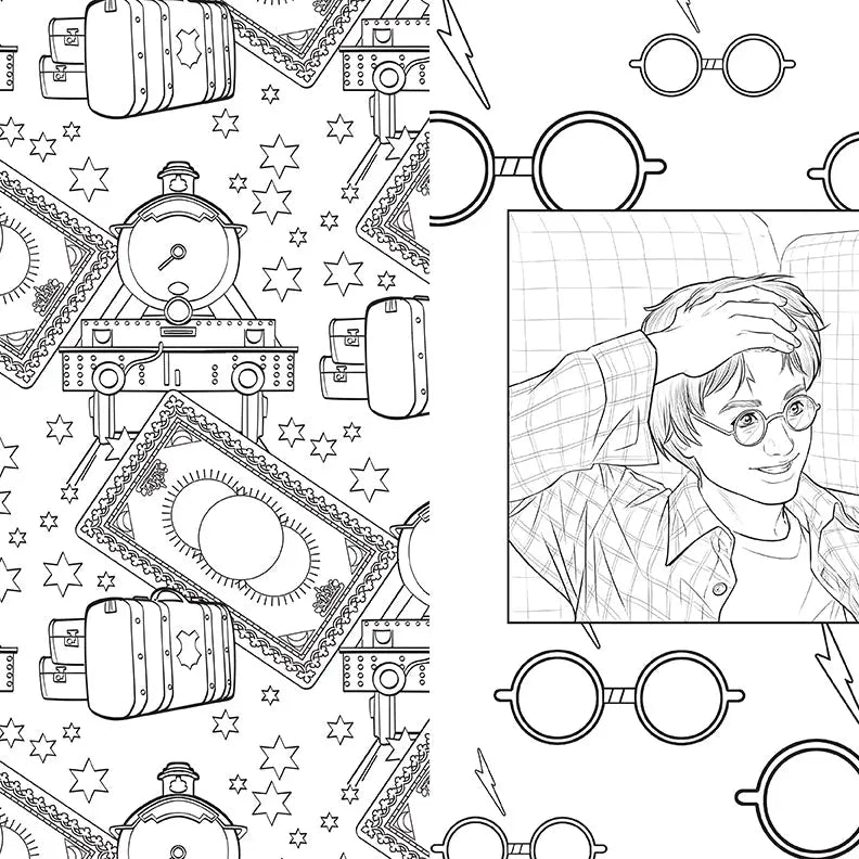 Gryffindor House Coloring Book