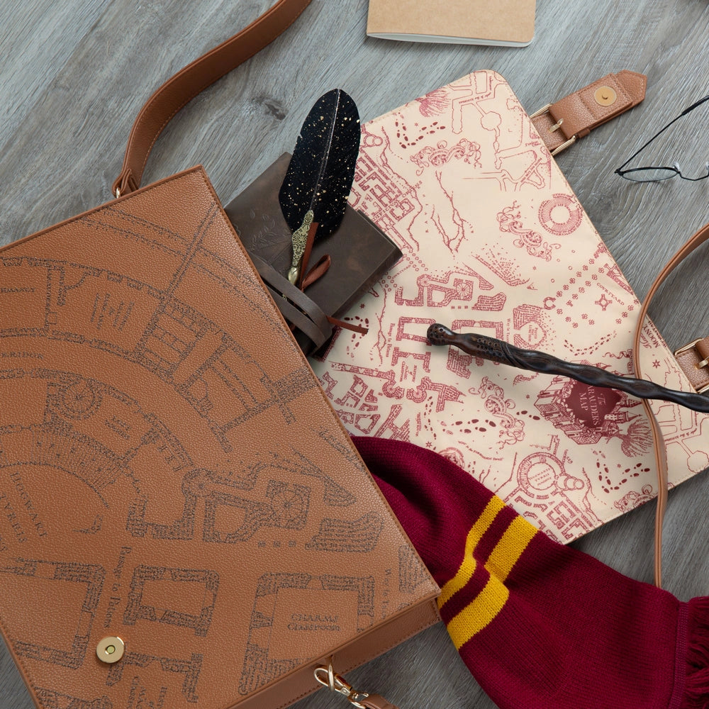 Marauder's Map Messenger Tote Bag