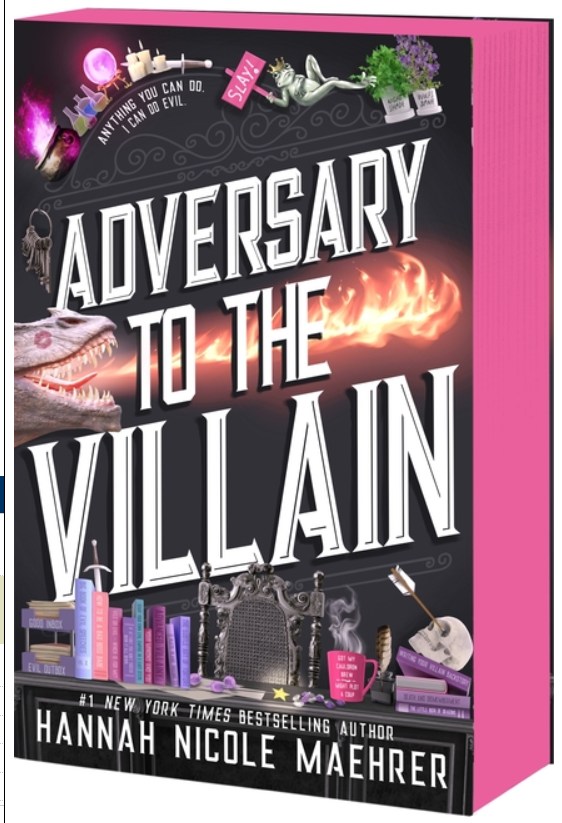 Adversary to the Villain by Hannah Nicole Maehrer (Assistant and the Villain, Book 4)