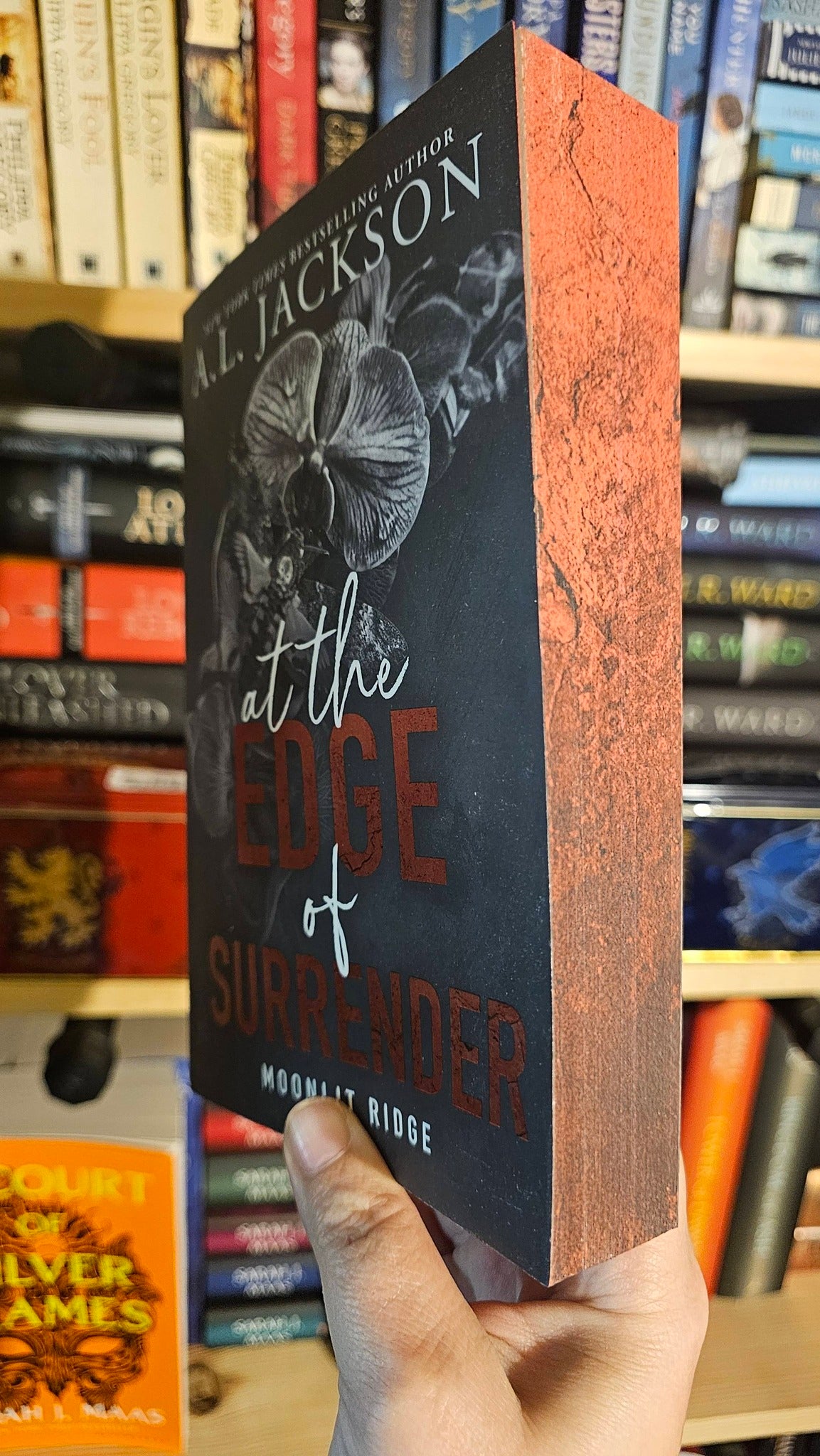 At the Edge of Surrender by A.L. Jackson (Moonlit Ridge, Book #3)