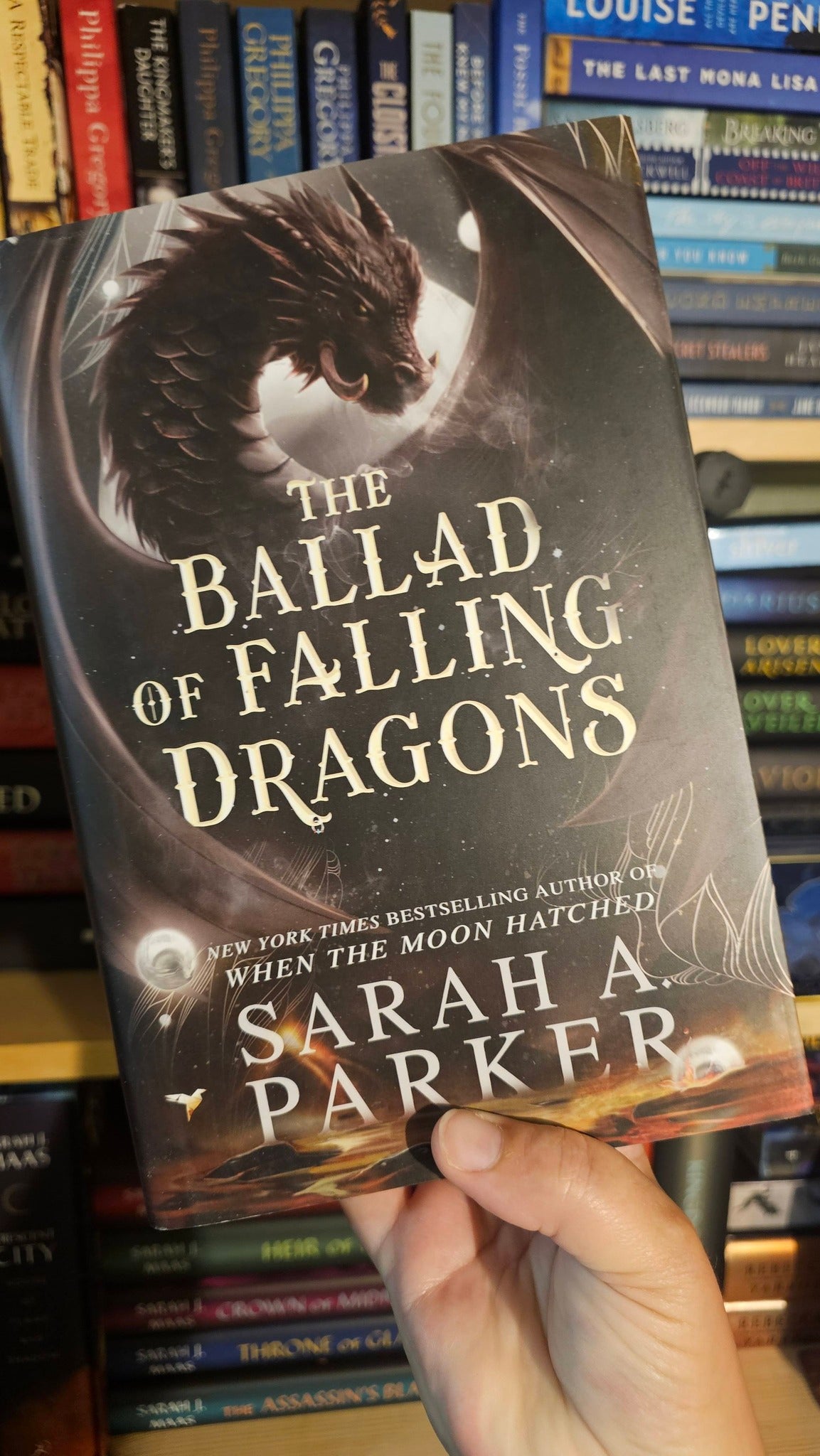The Ballad of Falling Dragons by Sarah A. Parker (Moonfall, Book 2)