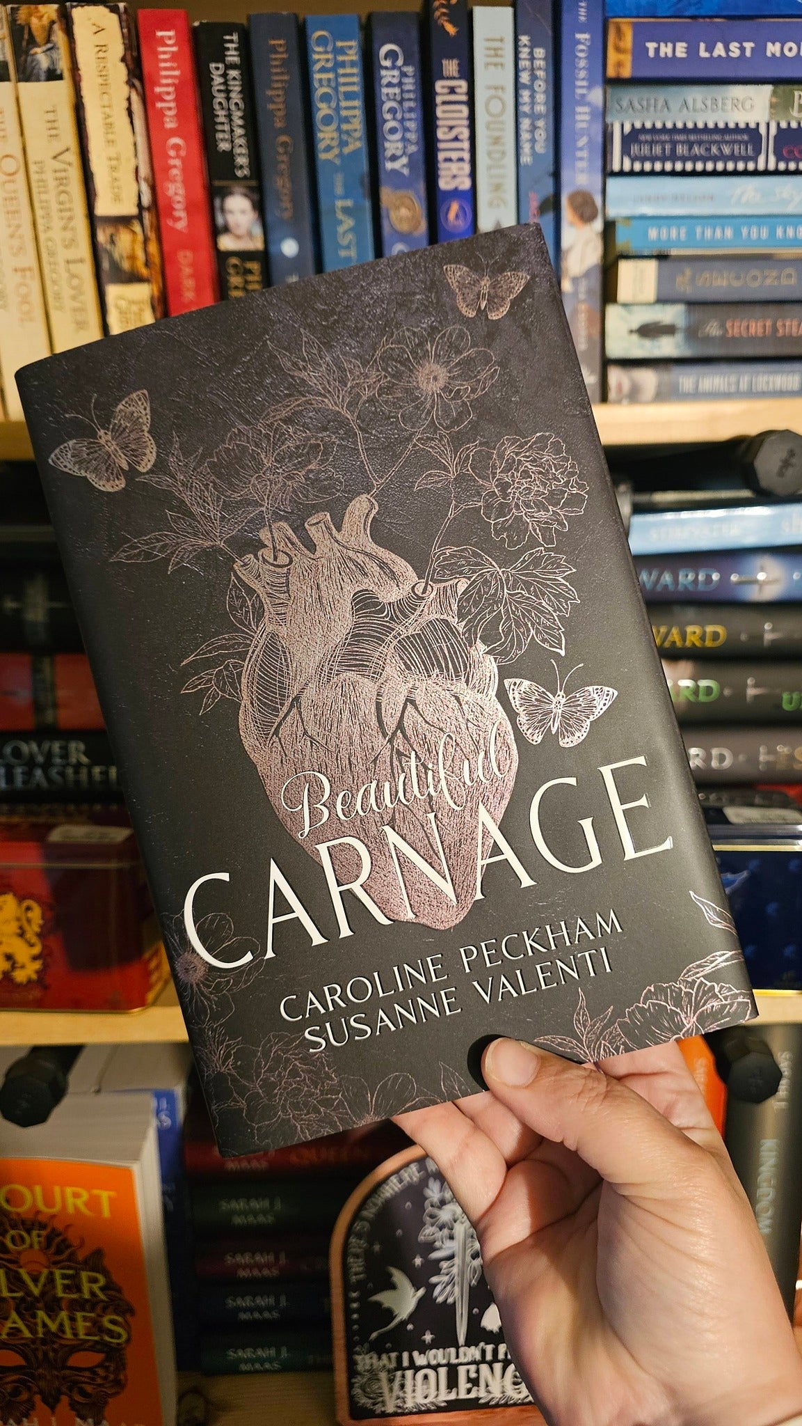 Beautiful Carnage by Caroline Peckham and Susanne Valenti (Boys fo Sinners Bay, Book #1)