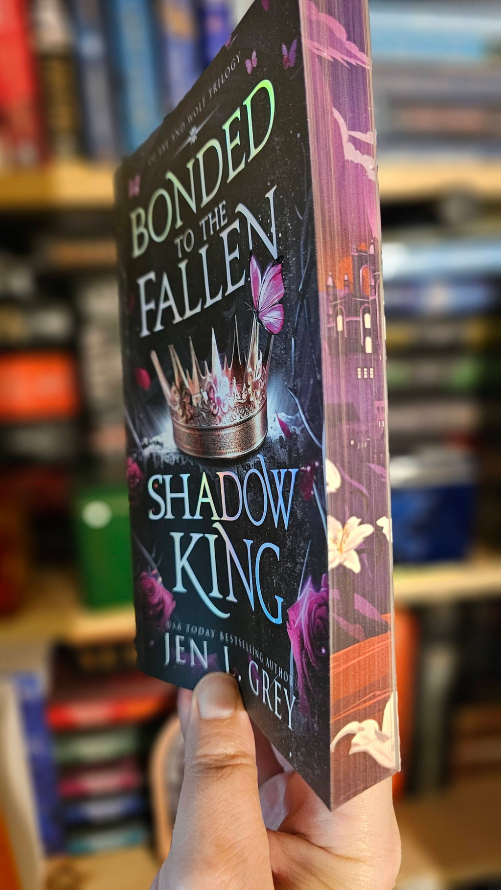 Bonded to the Fallen Shadow King by Jen L. Grey (Of Fae and Wolf, Book #1)
