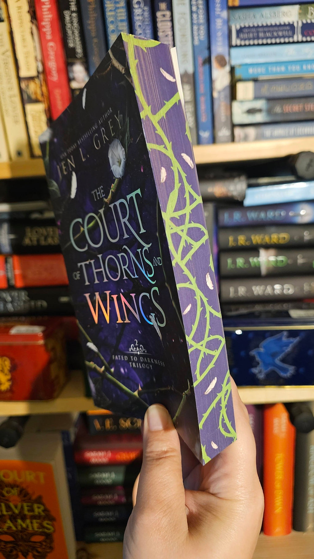 The Court of Thorns and Wings by Jen L. Grey (Fated to Darkness, Book #2)