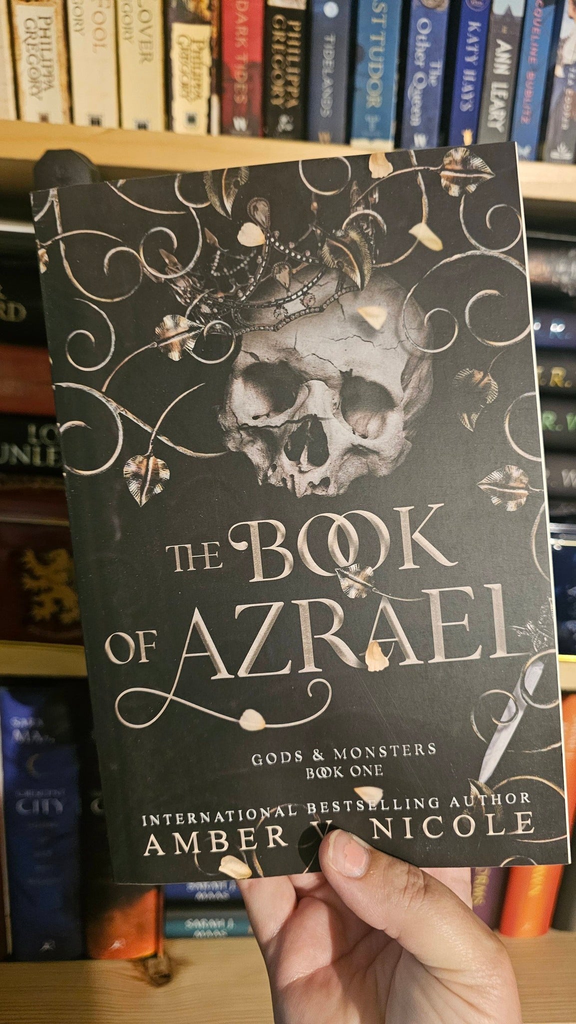The Book of Azrael by Amber V. Nicole (Gods & Monsters, Book 1)