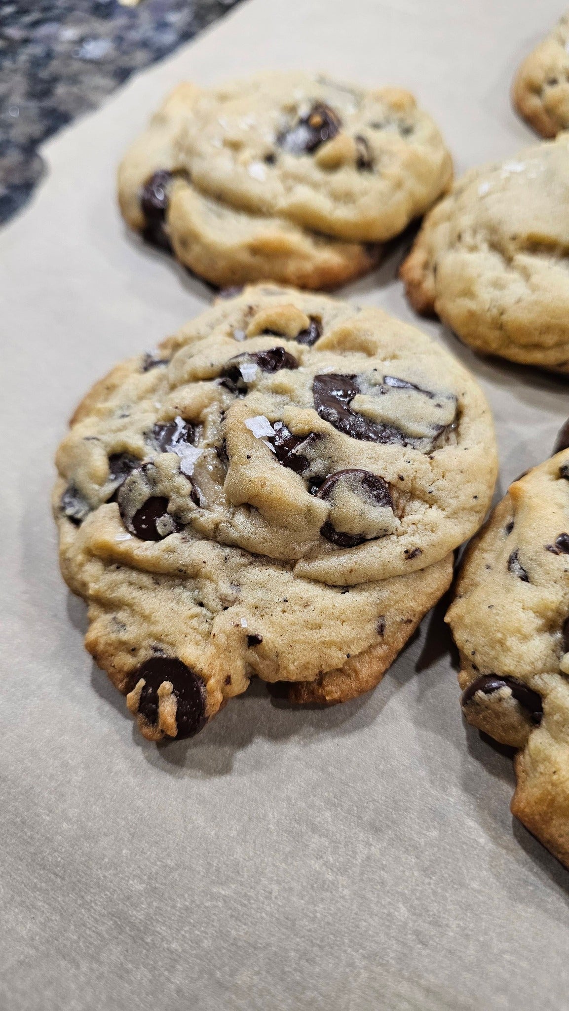 Browned Butter Chocolate Chunk Cookies