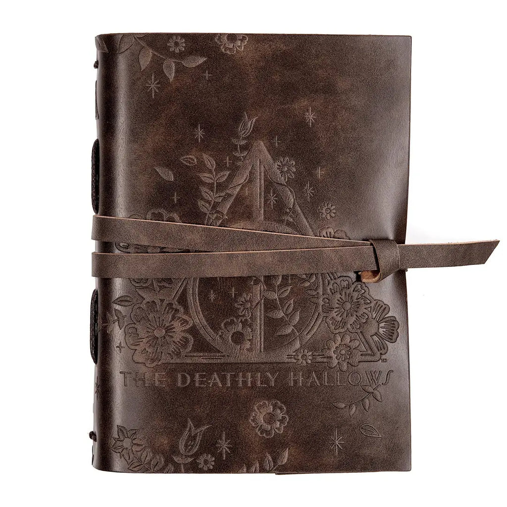 Deathly Hallows Leather Wrap Journal