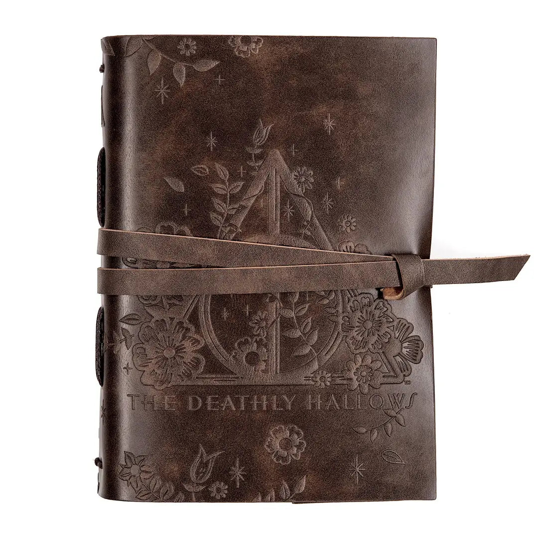 Deathly Hallows Leather Wrap Journal