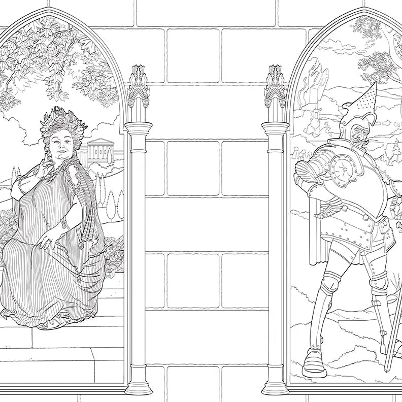 Gryffindor House Coloring Book