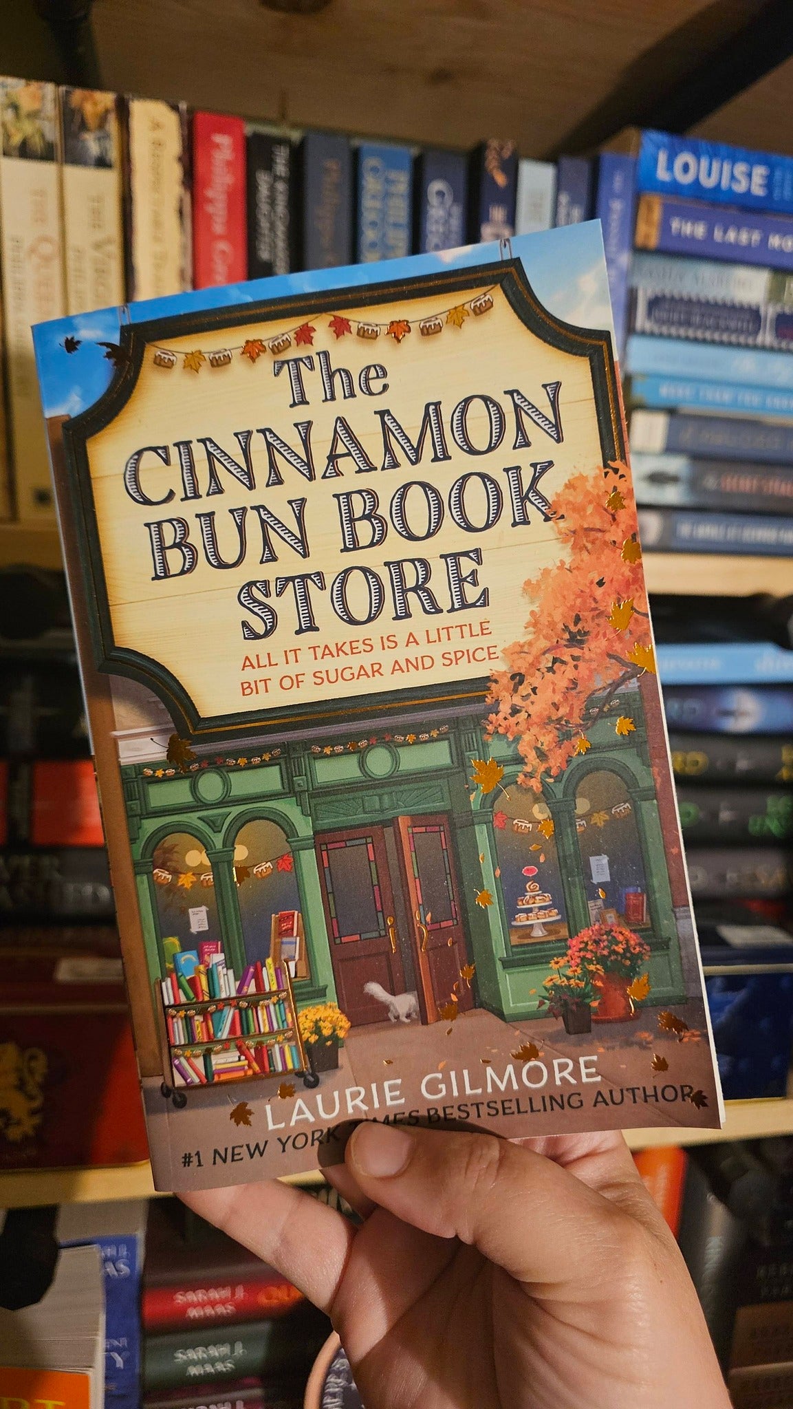 The Cinnamon Bun Book Store by Laurie Gilmore (Dream Harbor, Book #2)