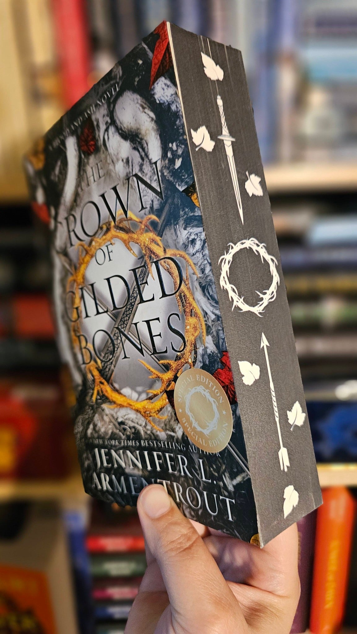 Special Edition: The Crown of Gilded Bones by Jennifer L. Armentrout (Blood and Ash, Book #3)