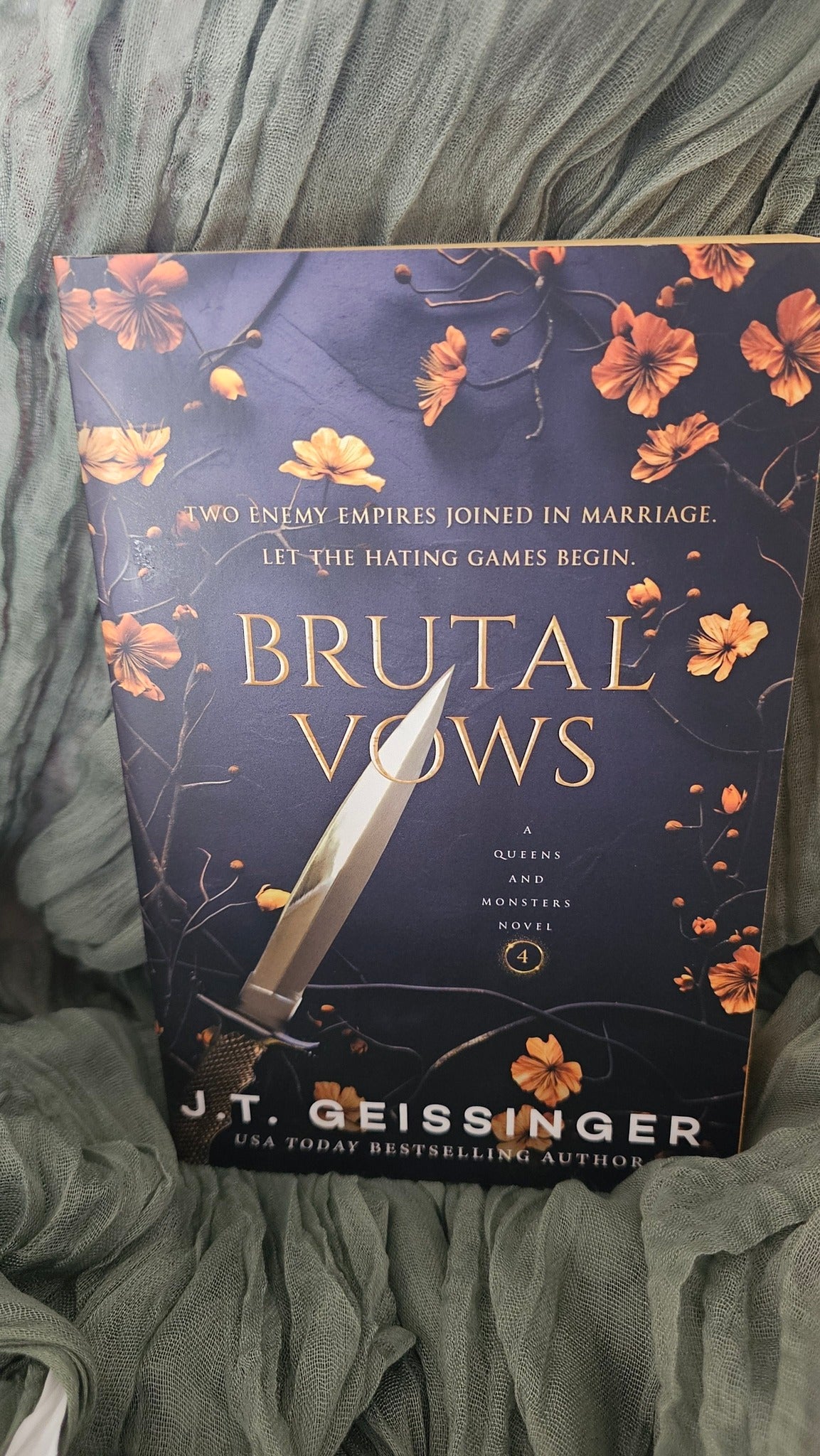 Brutal Vows by J.T. Geissinger (Queens and Monsters Series)