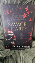 Savage Hearts by J.T. Geissinger (Queens and Monsters Series)