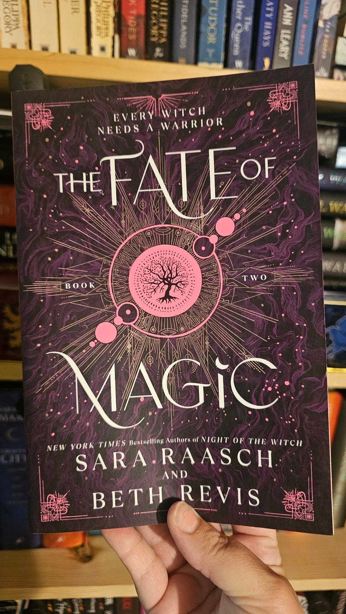 The Fate of Magic by Sara Raasch & Beth Revis (Witch and Hunter, Book 2)