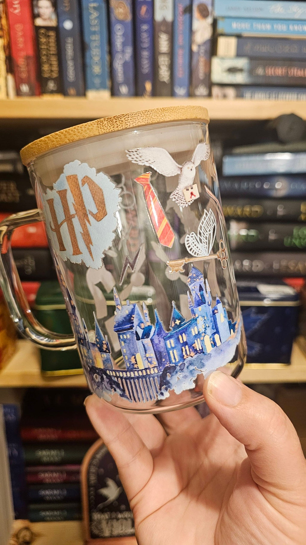 Wizards School Glass Mug