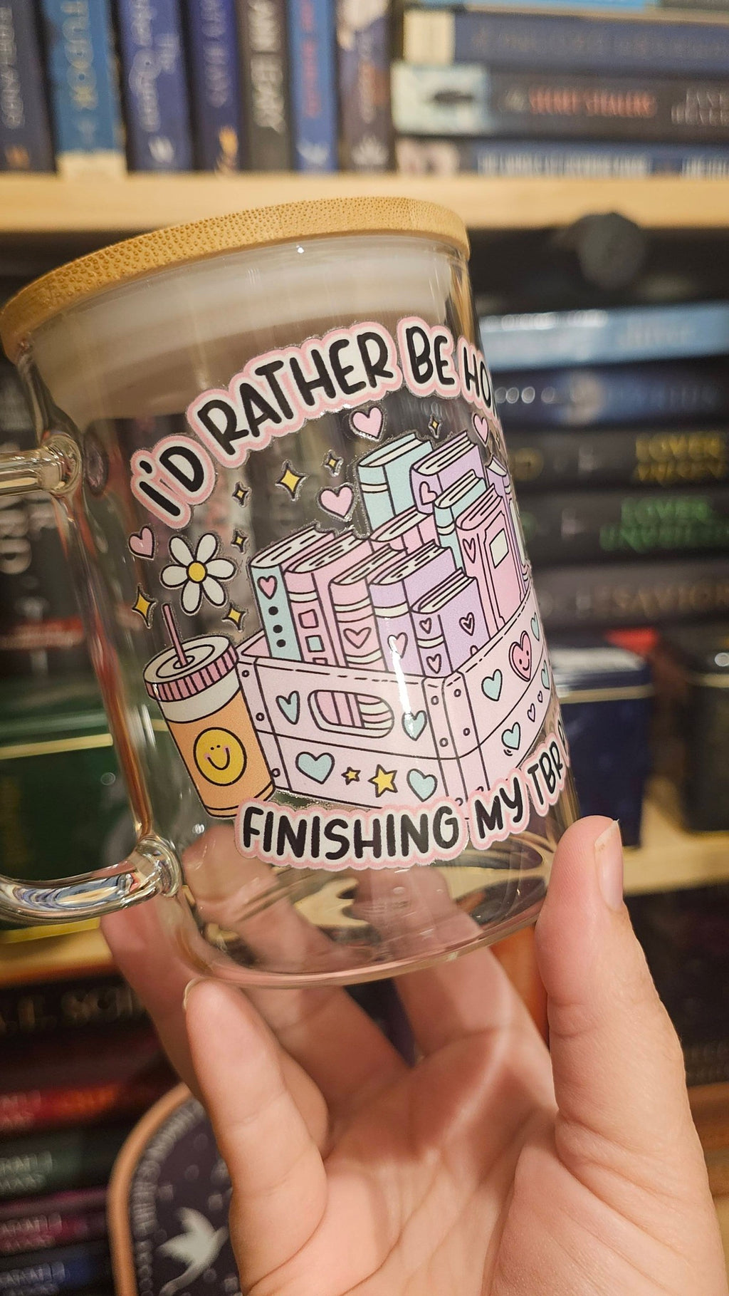I'd Rather Be Home Glass Mug