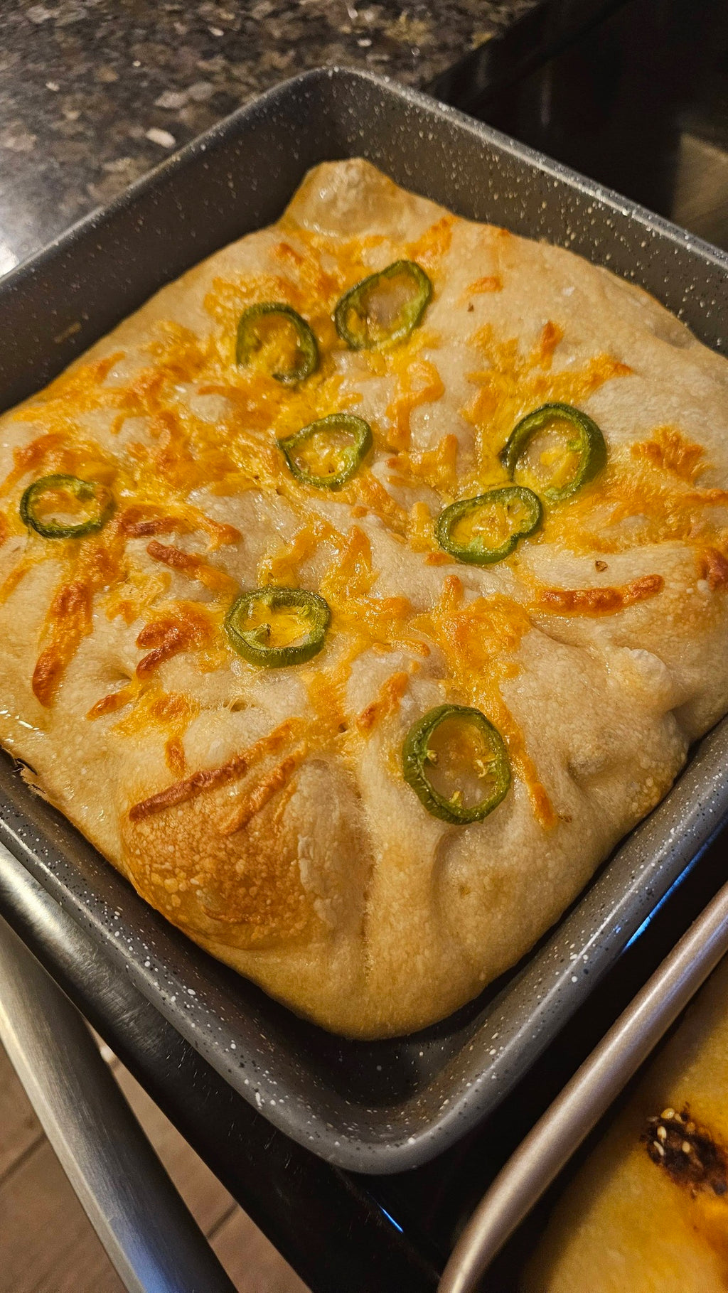 Jalapeno Cheddar Focaccia