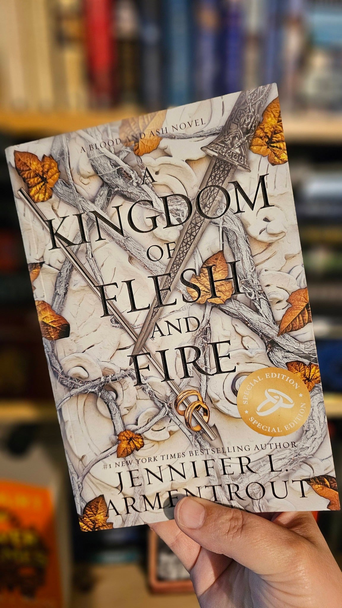Special Edition: A Kingdom of Flesh and Fire by Jennifer L. Armentrout (Blood and Ash, Blood #2)