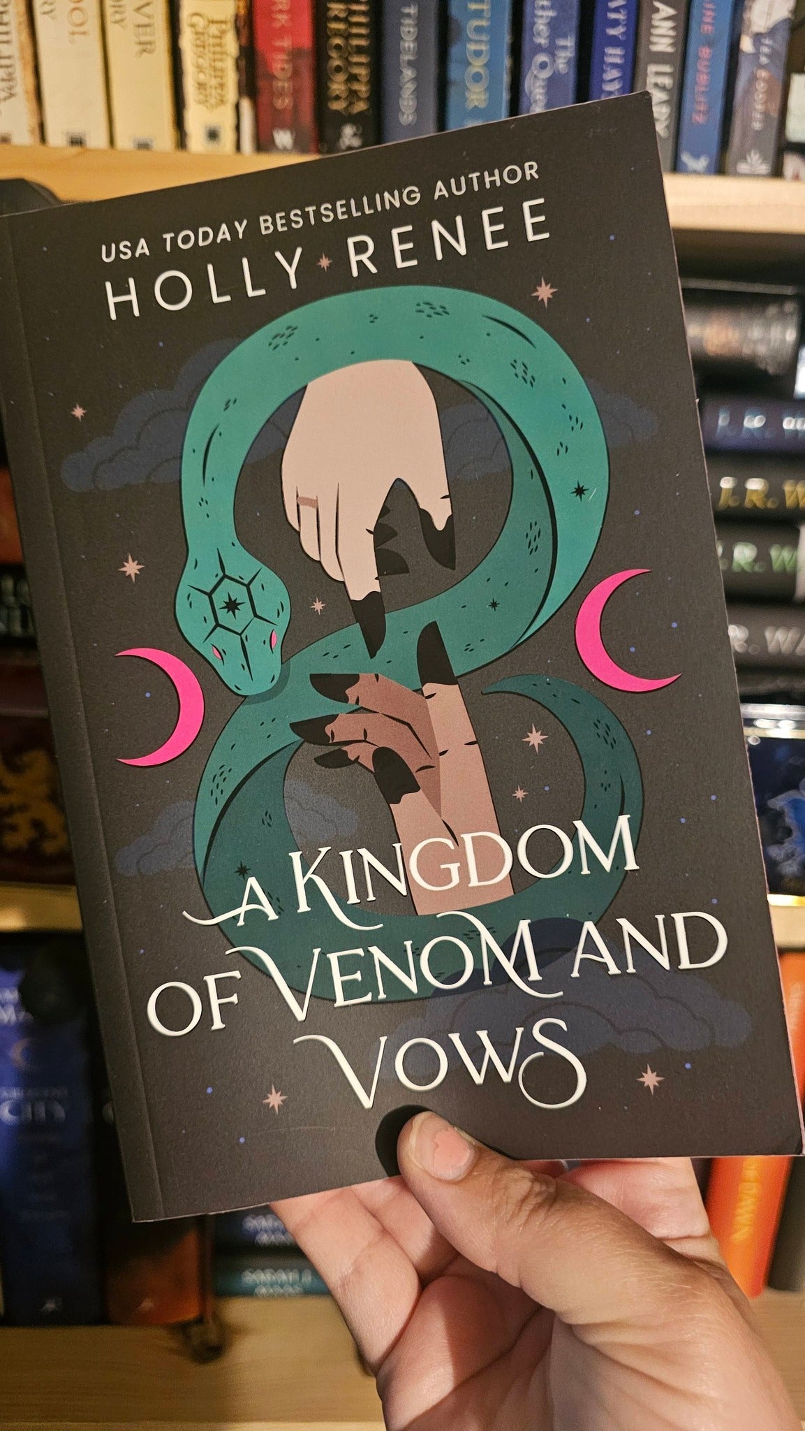 A Venom and Vows by Holly Renee (Stars and Shadows, Book 3)