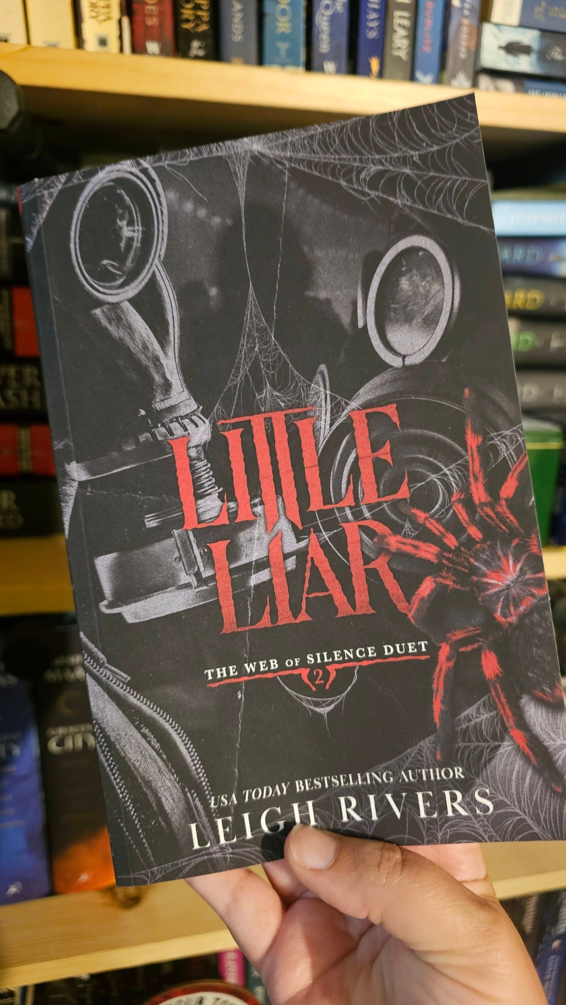 Little Liar by Leigh Rivers (Web of Silence Duet, Book 2)