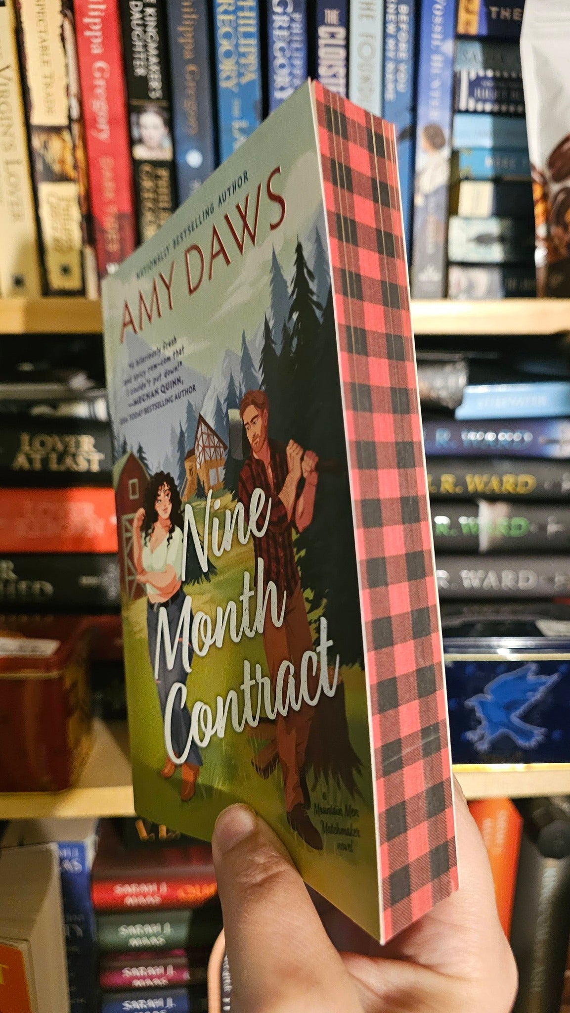 Nine Month Contract by Amy Daws (Mountain Men Matchmaker, Book #1)