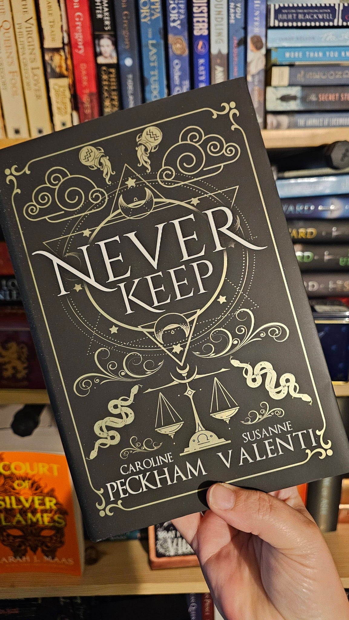 Never Keep by Caroline Peckham and Susanne Valenti (Sins of the Zodiac, Book #1)