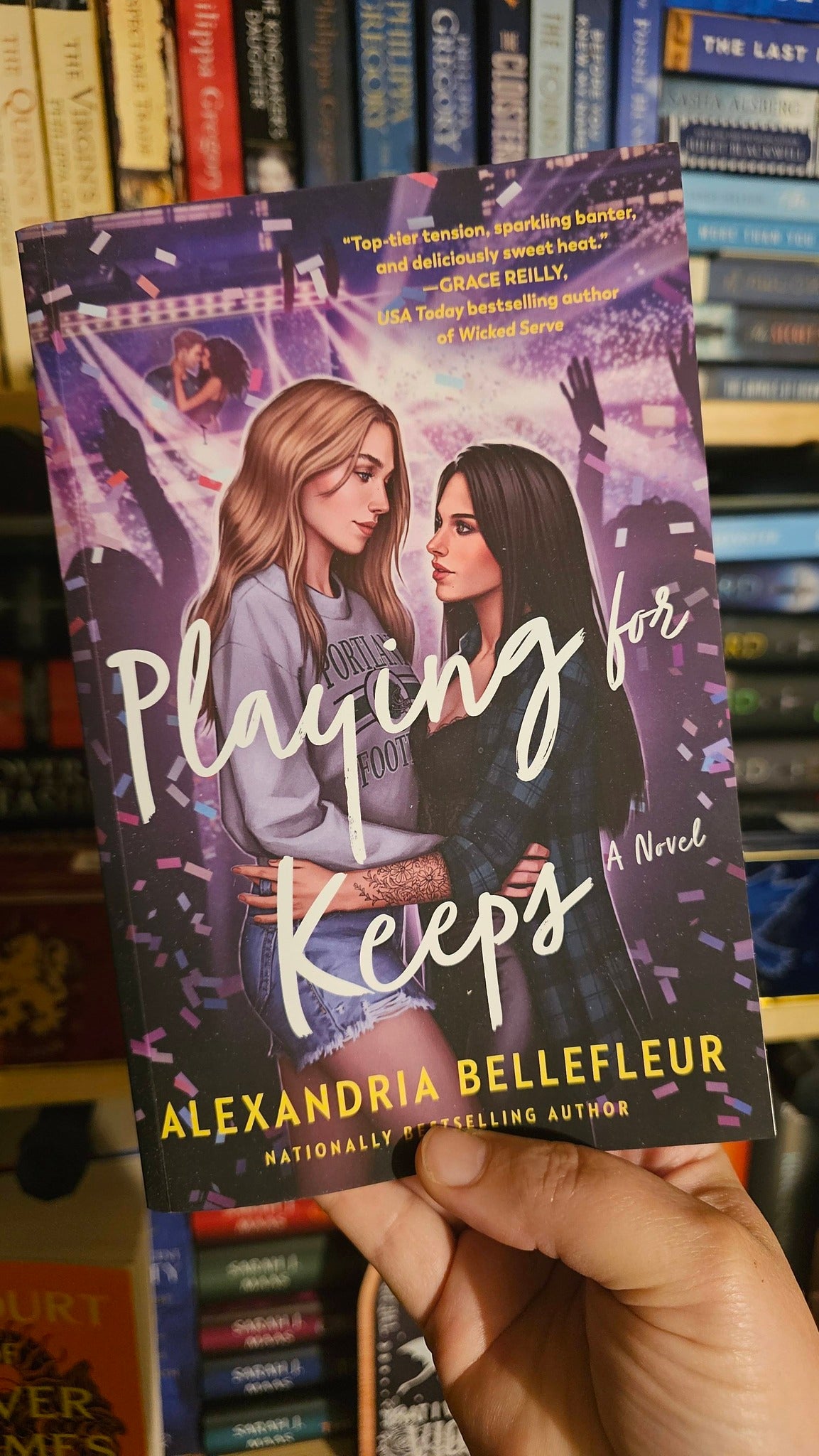 Playing for Keeps by Alexandria Bellafleur