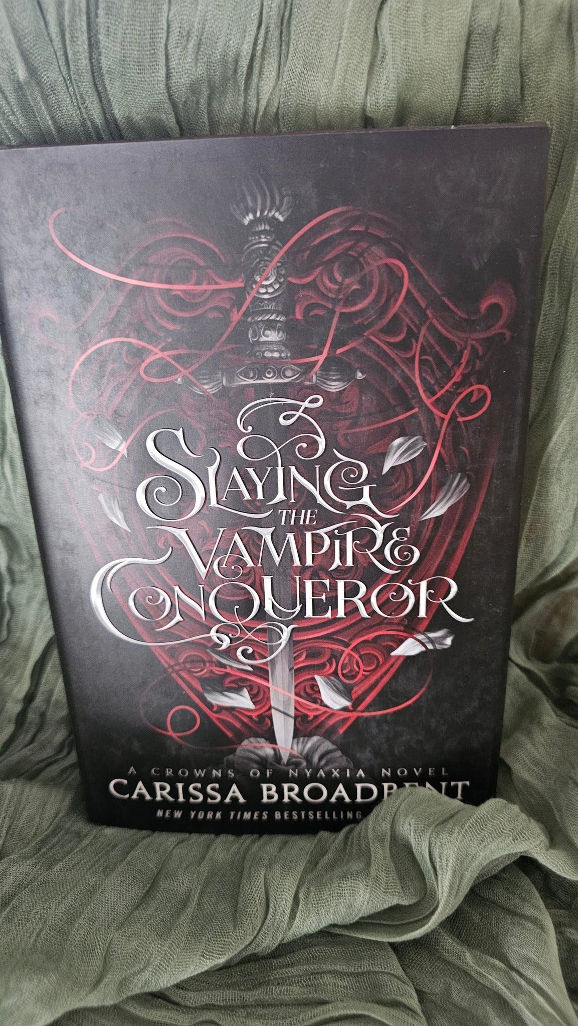 Slaying the Vampire Conqueror by Carissa Broadbent (A Crowns of Nyaxia Novel)