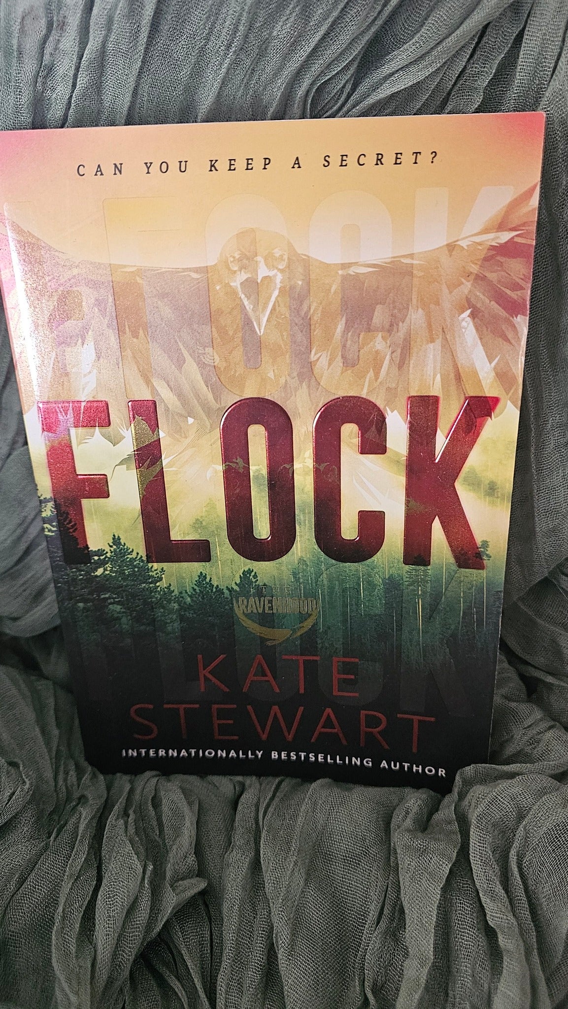 Flock by Kate Stewart (The Ravenhood Trilogy, Book 1)