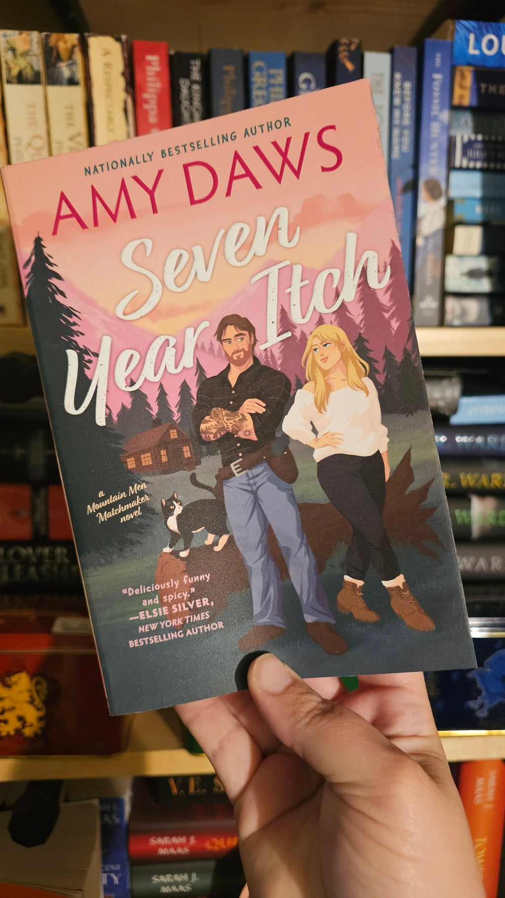 Seven Year Itch by Amy Daws (Mountain Men Matchmaker, Book #2)