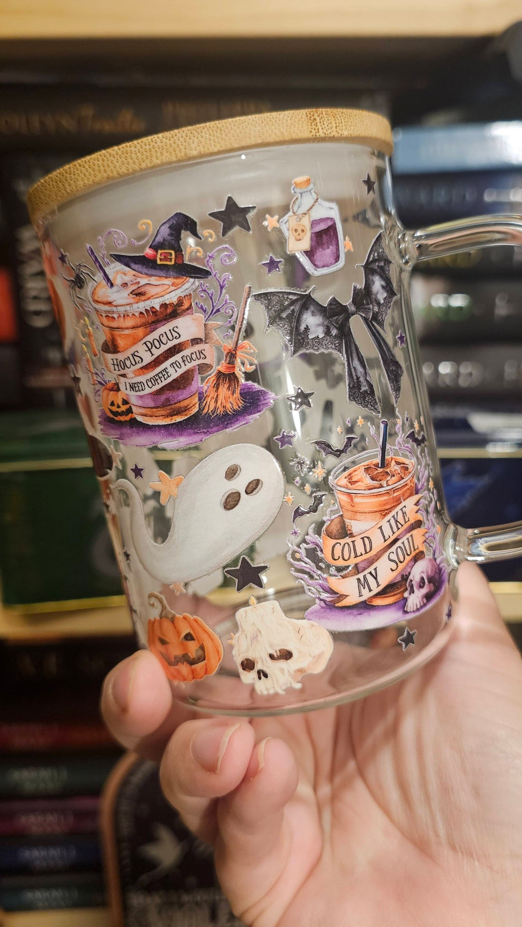 Spooky Time Glass Mug