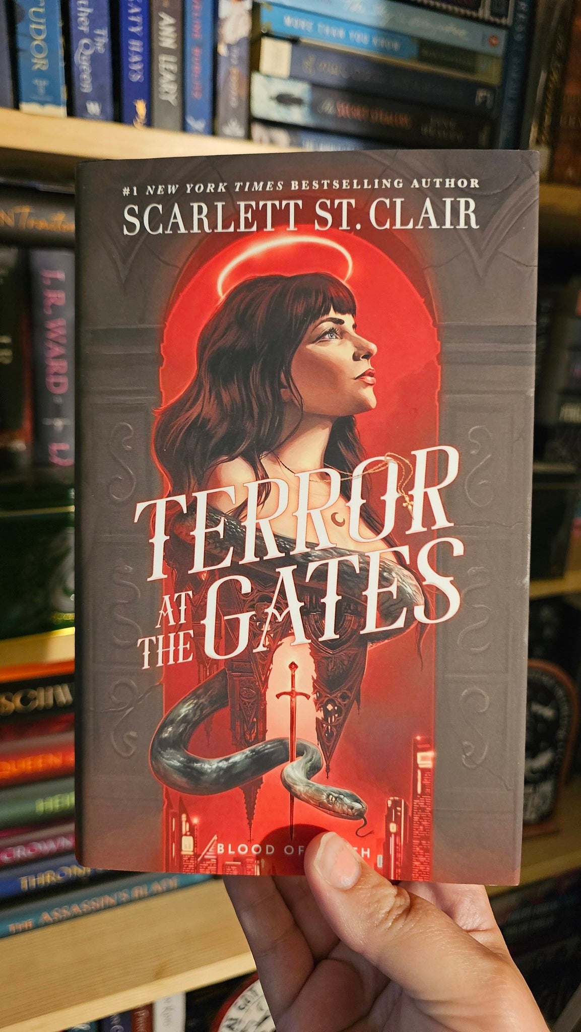 Terror at the Gates by Scarlett St. Clair (Blood of Lilith, Book 1)