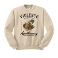 Fourth Wing Inspired: Violence Apothecary Sweater in Beige - XL